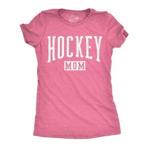 Womens Funny T Shirts Hockey Mom Sarcastic Mothers Day Gift For Ladies